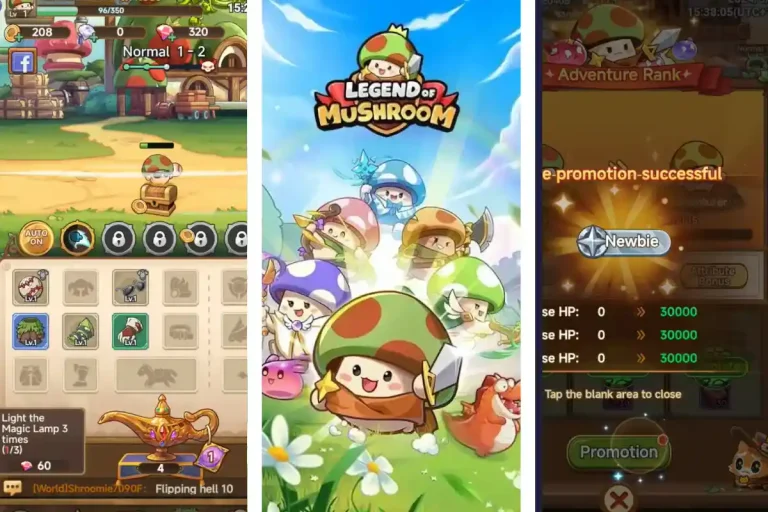 Legend of Mushroom Apk Mod Dinheiro Ilimitado